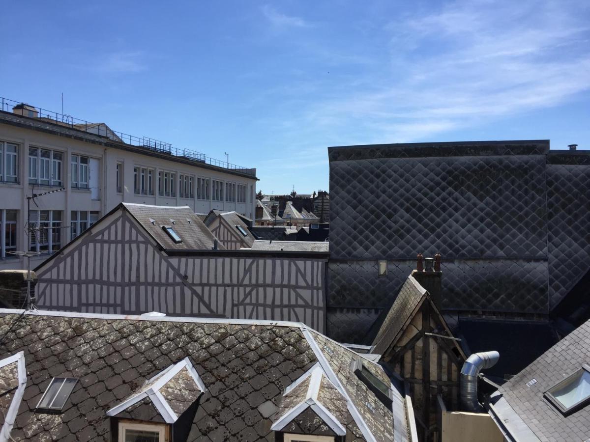 Bel Appartement Dans Le Centre Historique De 鲁昂 外观 照片